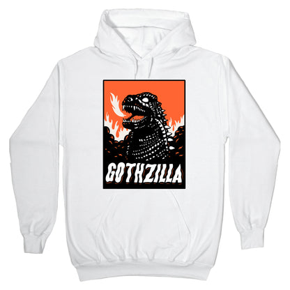 Gothzilla Goth Godzilla Hoodie