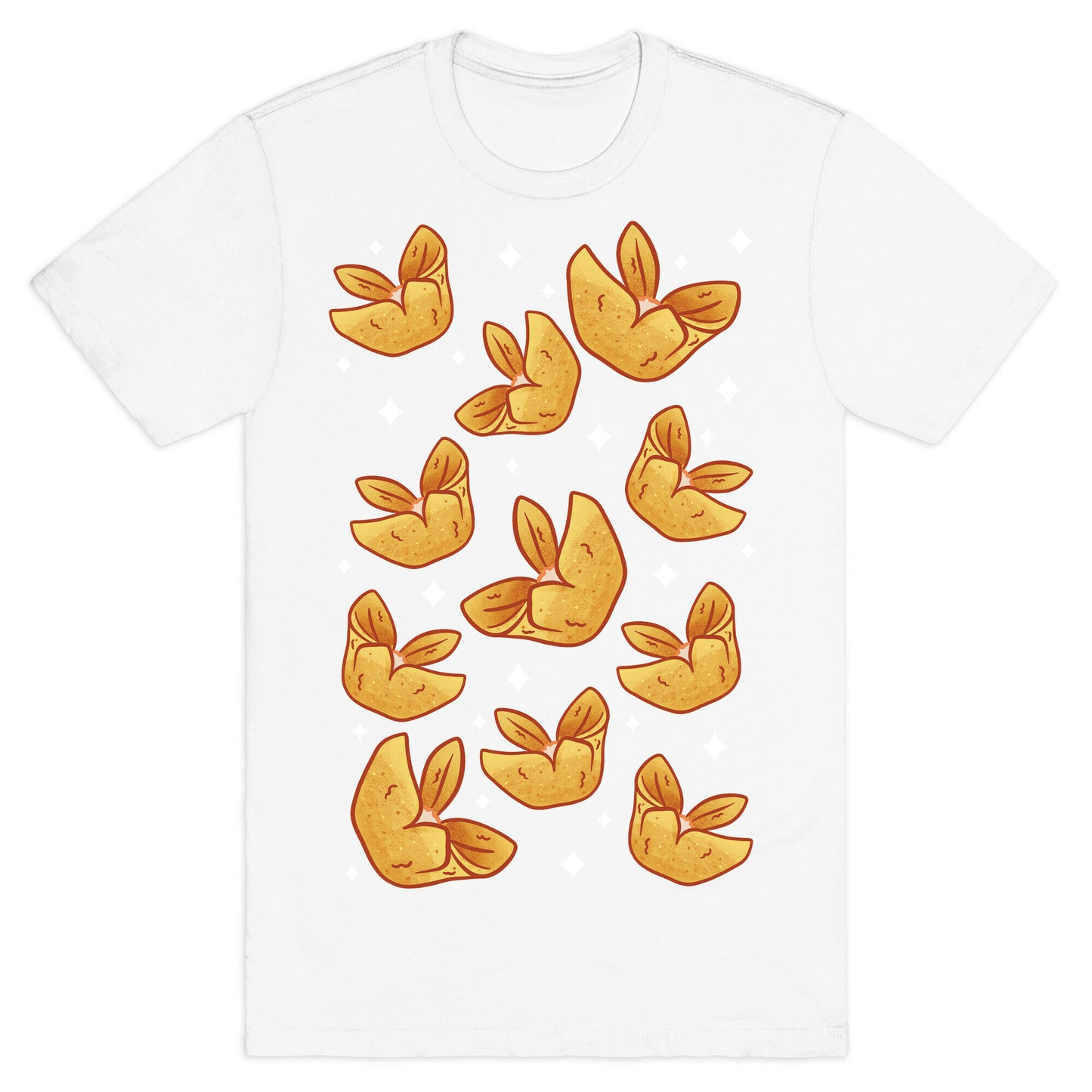 Crab Rangoons Pattern T-Shirt