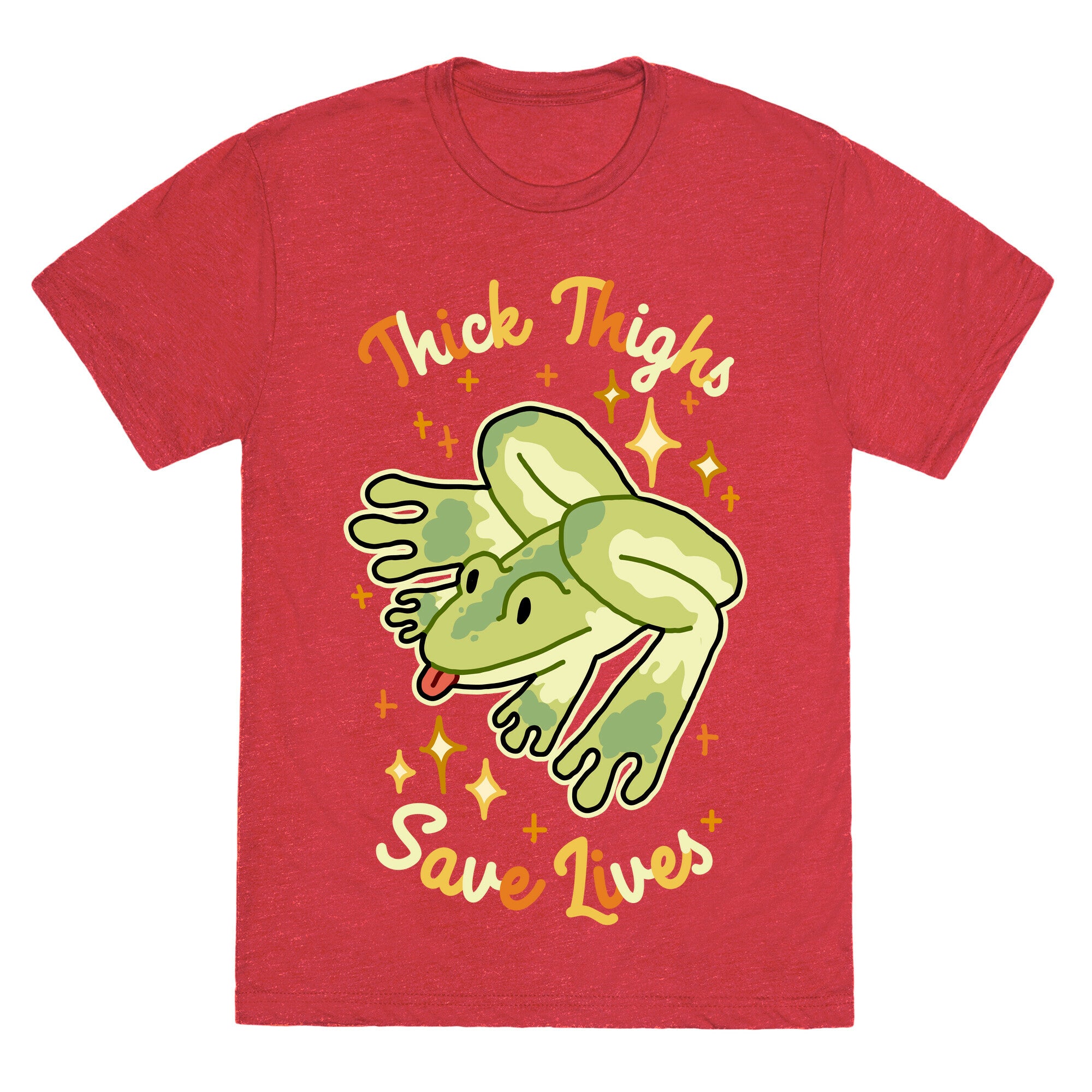 Thick Thighs Save Lives (Frog) Unisex Triblend Tee