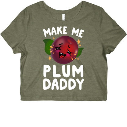 Make Me Plum Daddy Graphic Baby Tee