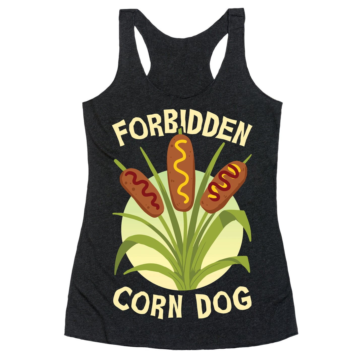 Forbidden Corndog Racerback Tank