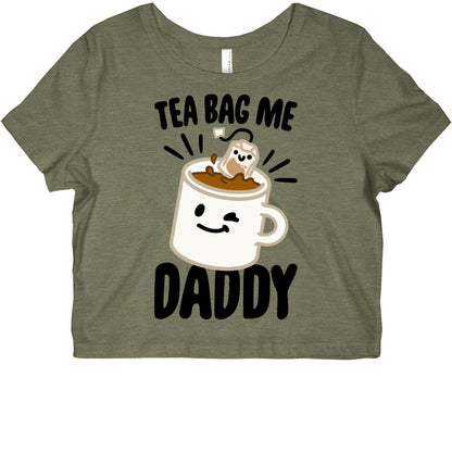 Tea Bag Me Daddy Graphic Baby Tee