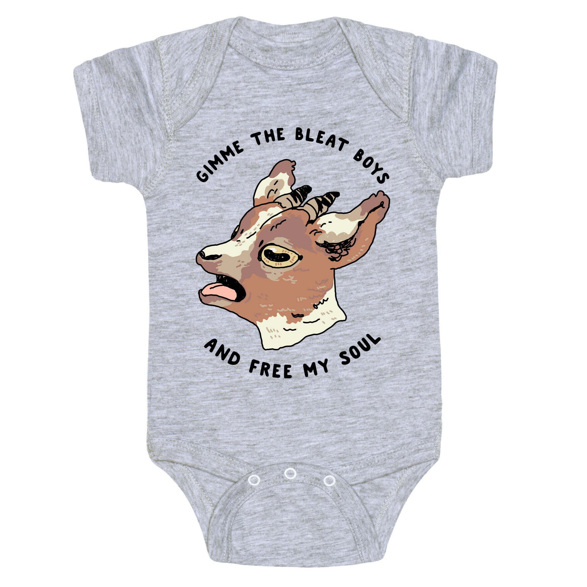 Gimme The Bleat Boys  Baby One Piece
