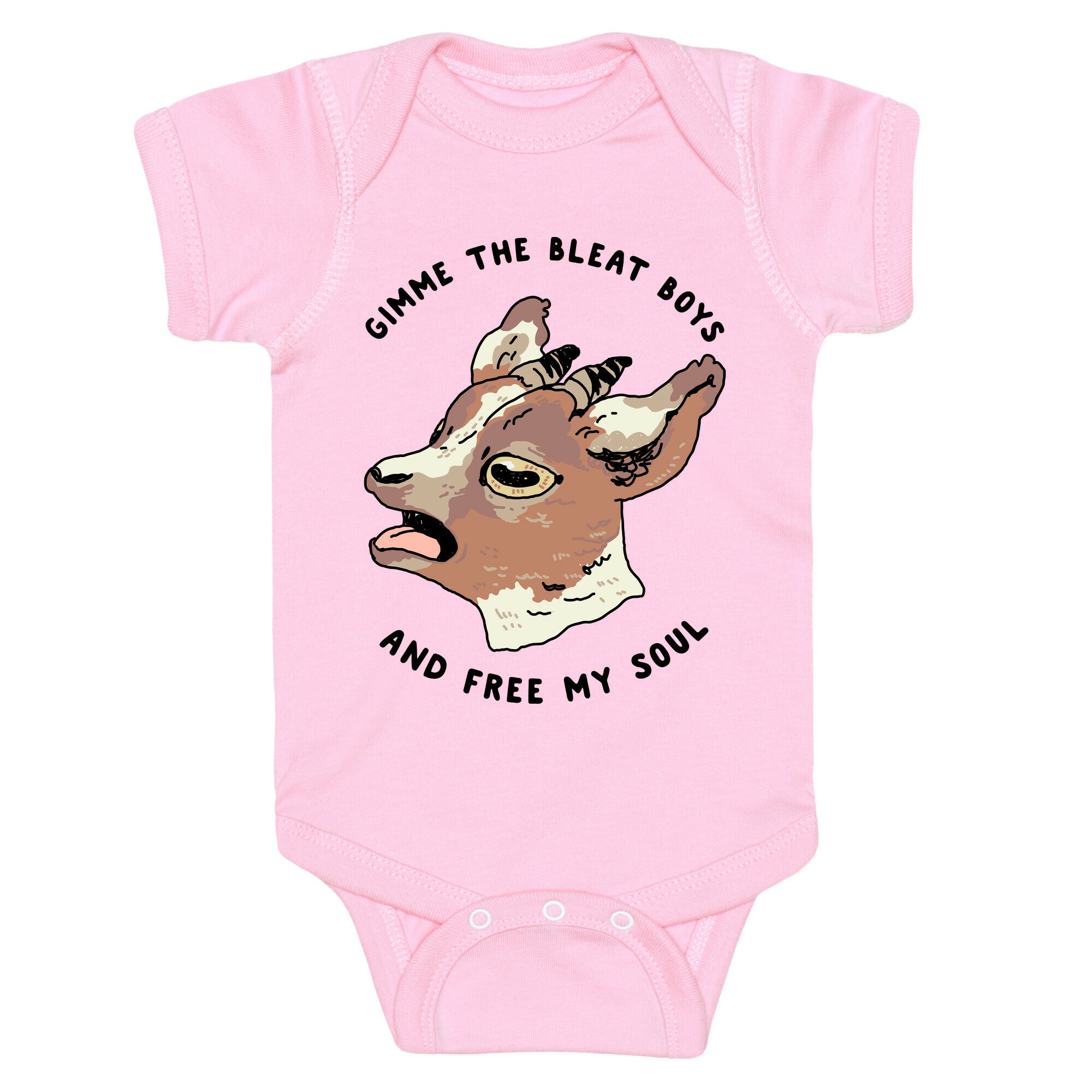 Gimme The Bleat Boys  Baby One Piece