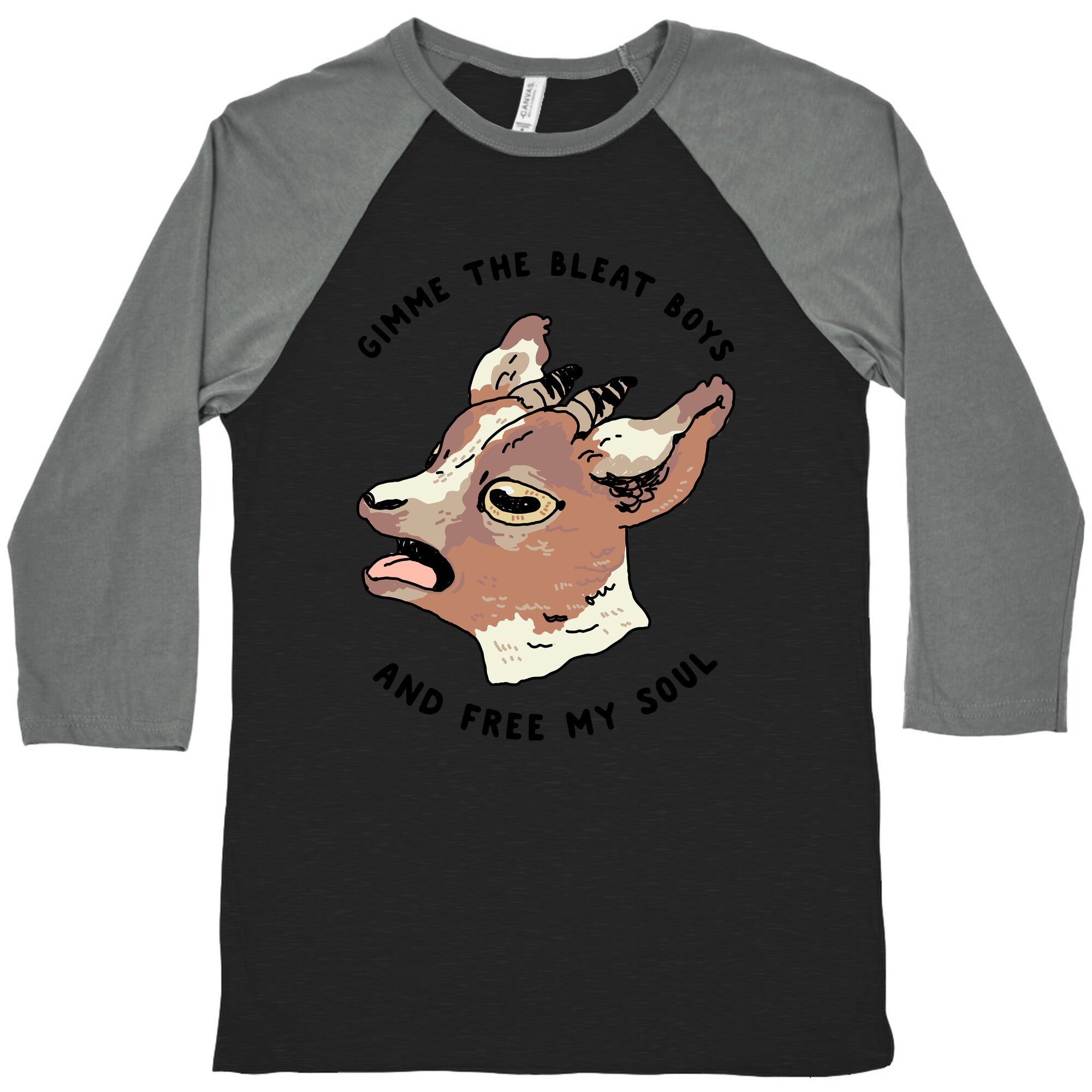 Gimme The Bleat Boys  Baseball Tee