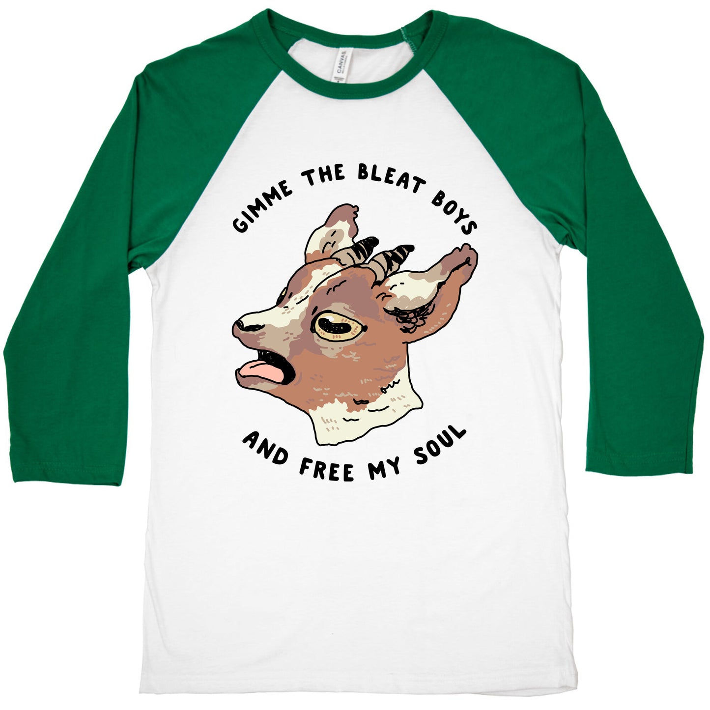 Gimme The Bleat Boys  Baseball Tee