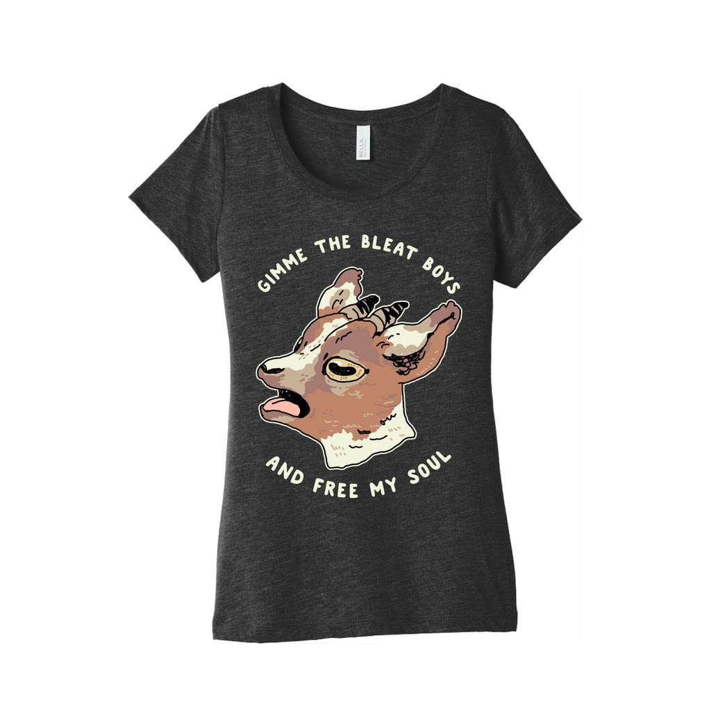 Gimme The Bleat Boys  Women's Triblend Tee