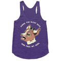 Gimme The Bleat Boys  Racerback Tank