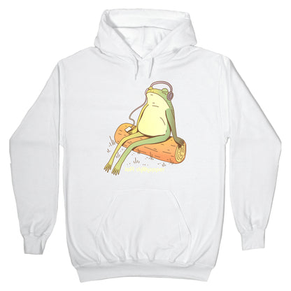 Lofi Chillhopper Frog Hoodie