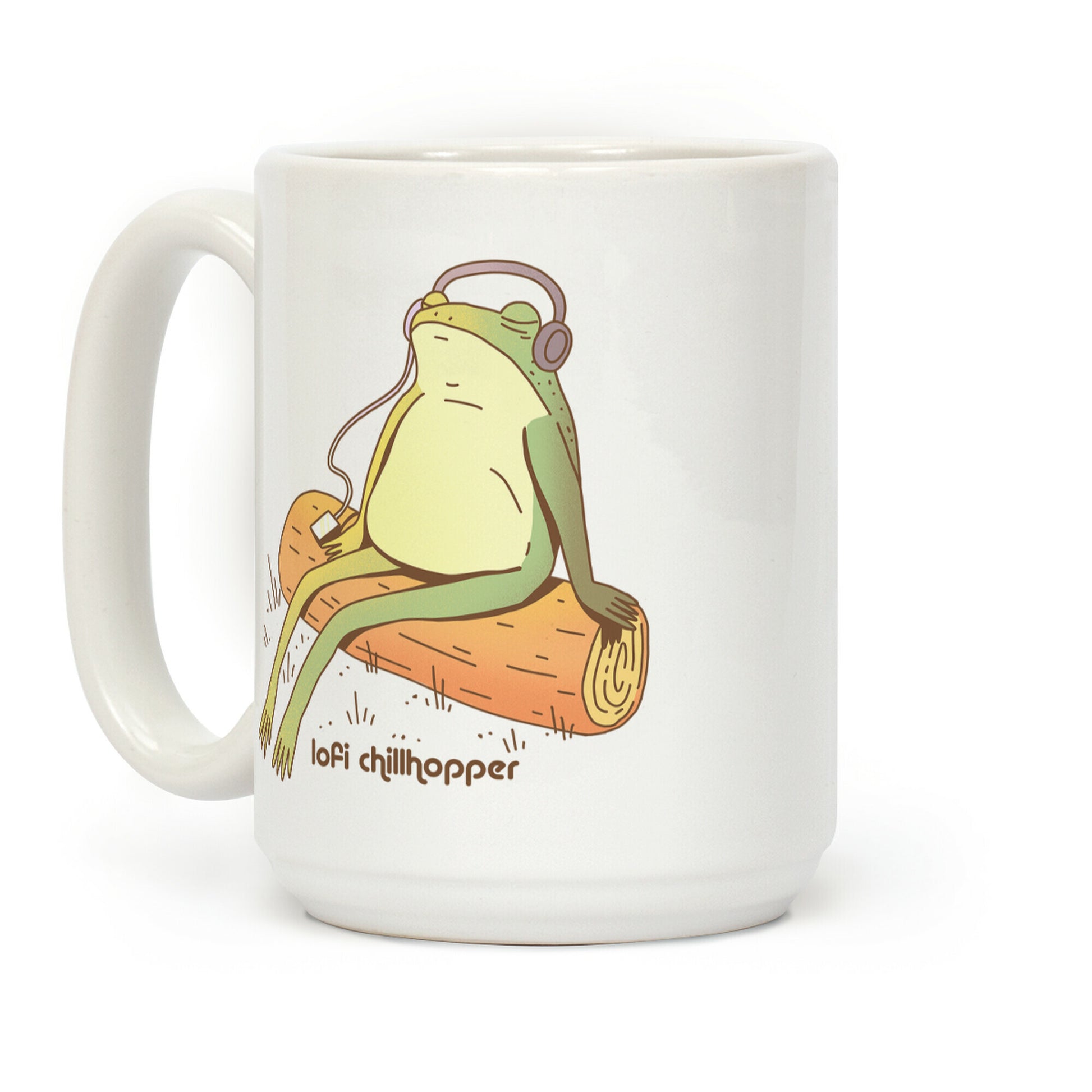 Lofi Chillhopper Frog Coffee Mug