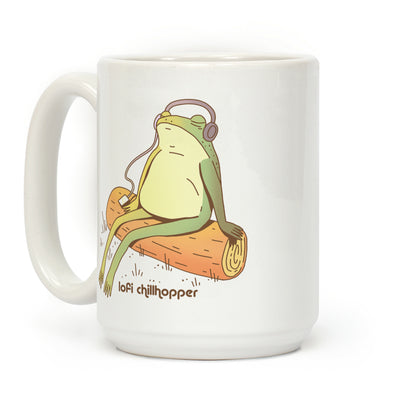 Lofi Chillhopper Frog Coffee Mug