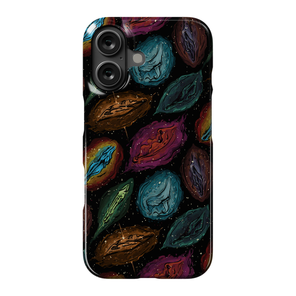 Cosmic Vulva Pattern Phone Case