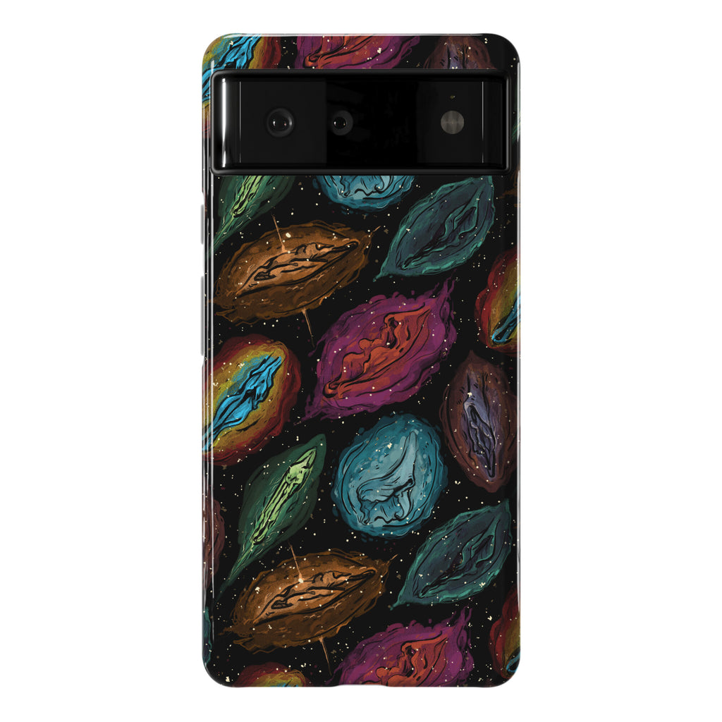 Cosmic Vulva Pattern Phone Case