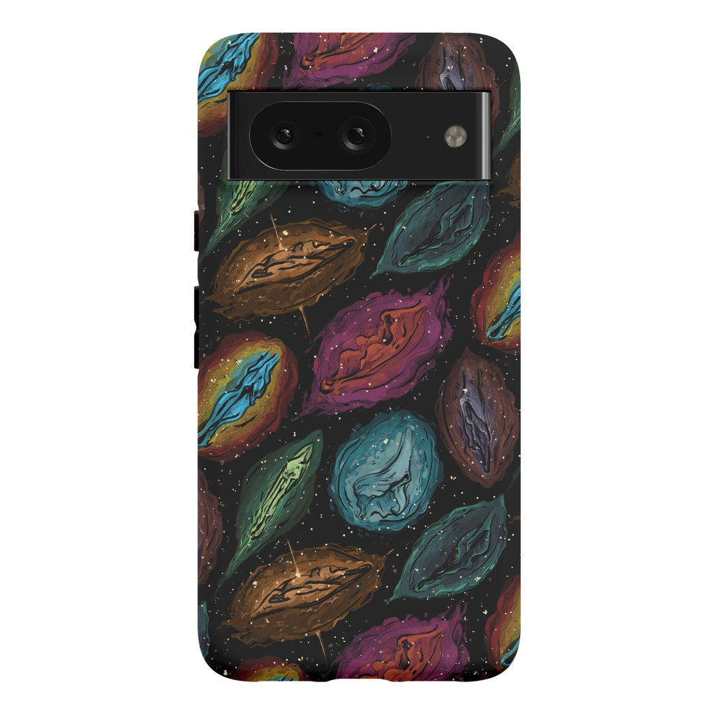 Cosmic Vulva Pattern Phone Case