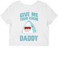 Give Me Your Chum Daddy Graphic Baby Tee