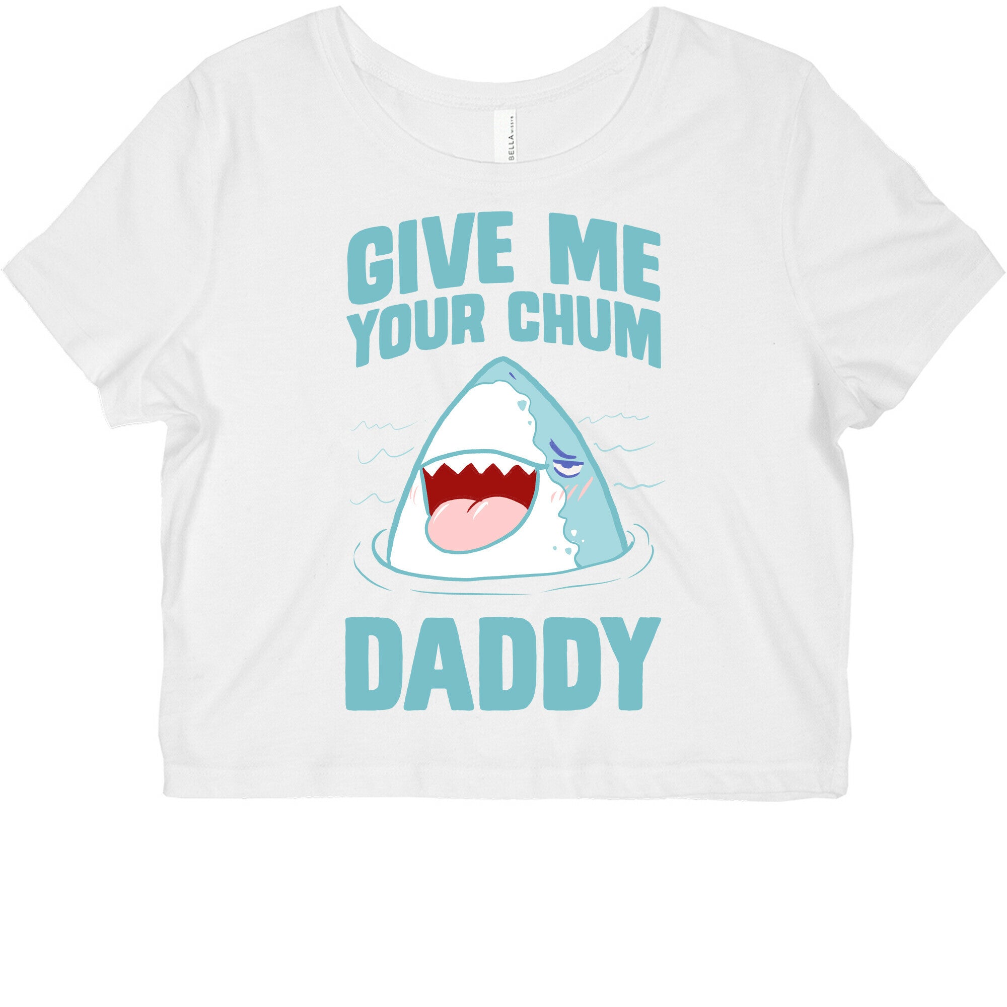 Give Me Your Chum Daddy Graphic Baby Tee