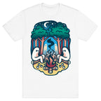 Fresno Night Roasters White Print T-Shirt