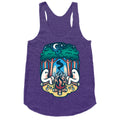 Fresno Night Roasters White Print Racerback Tank