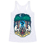 Fresno Night Roasters White Print Racerback Tank