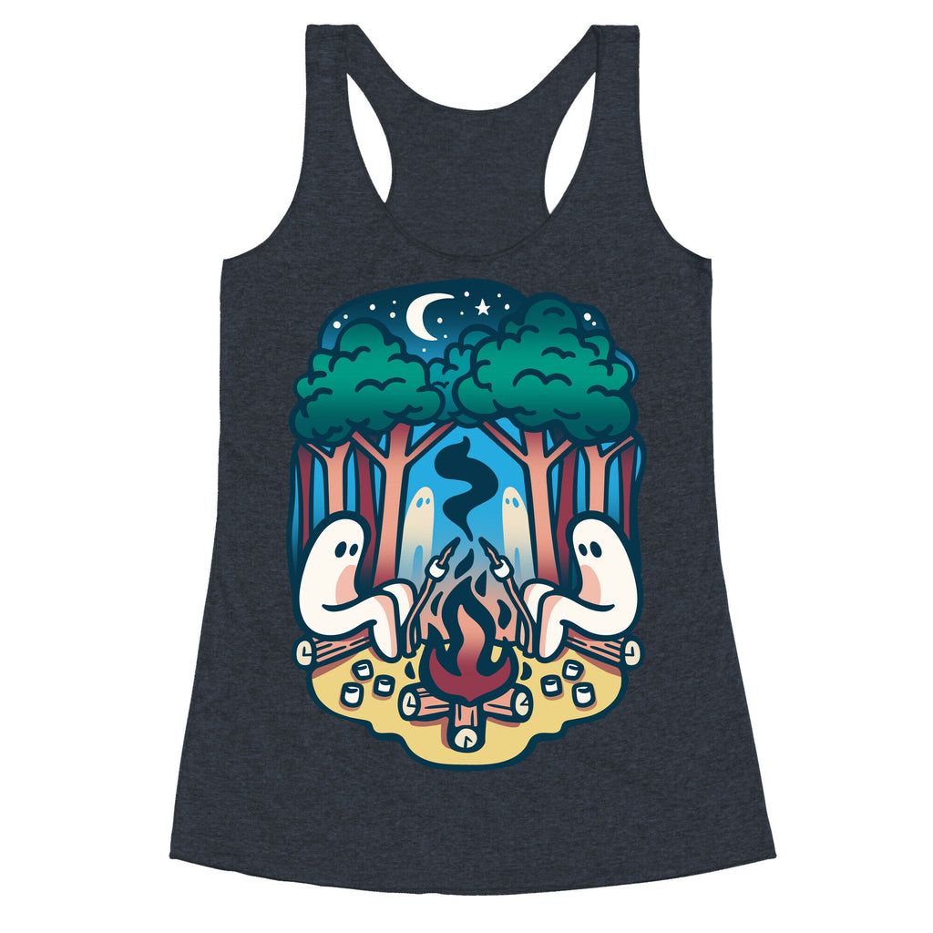 Fresno Night Roasters White Print Racerback Tank