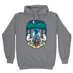 Fresno Night Roasters White Print Hoodie