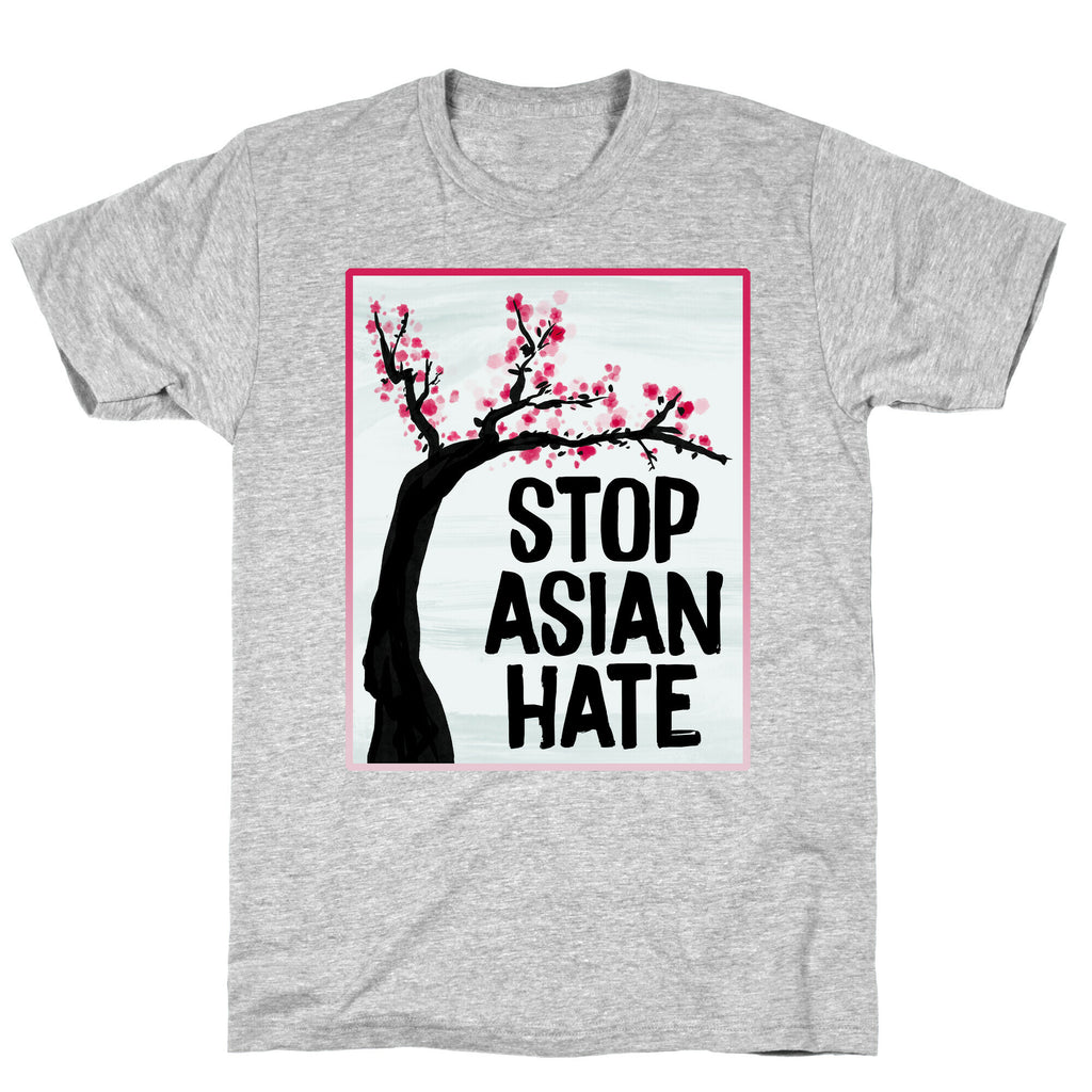 Stop Asian Hate Plum Blossoms T-Shirt