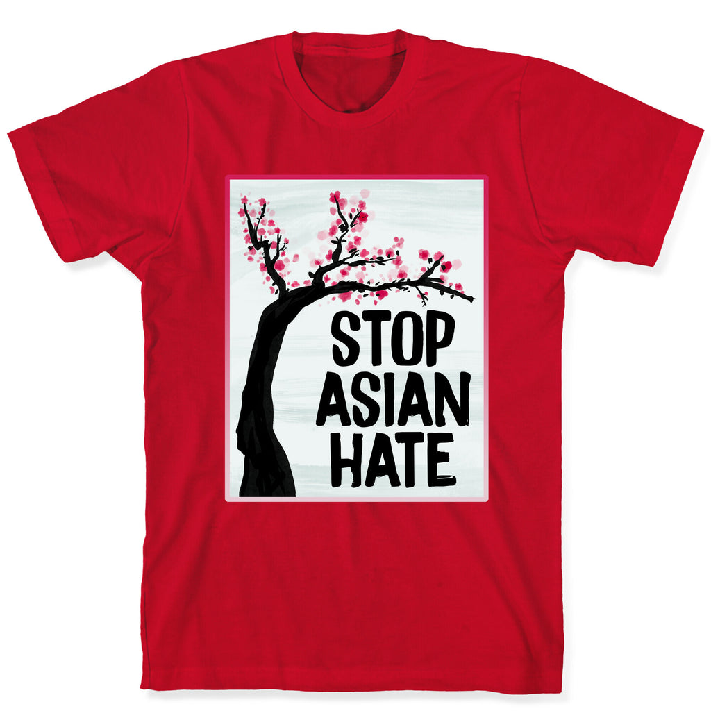 Stop Asian Hate Plum Blossoms T-Shirt