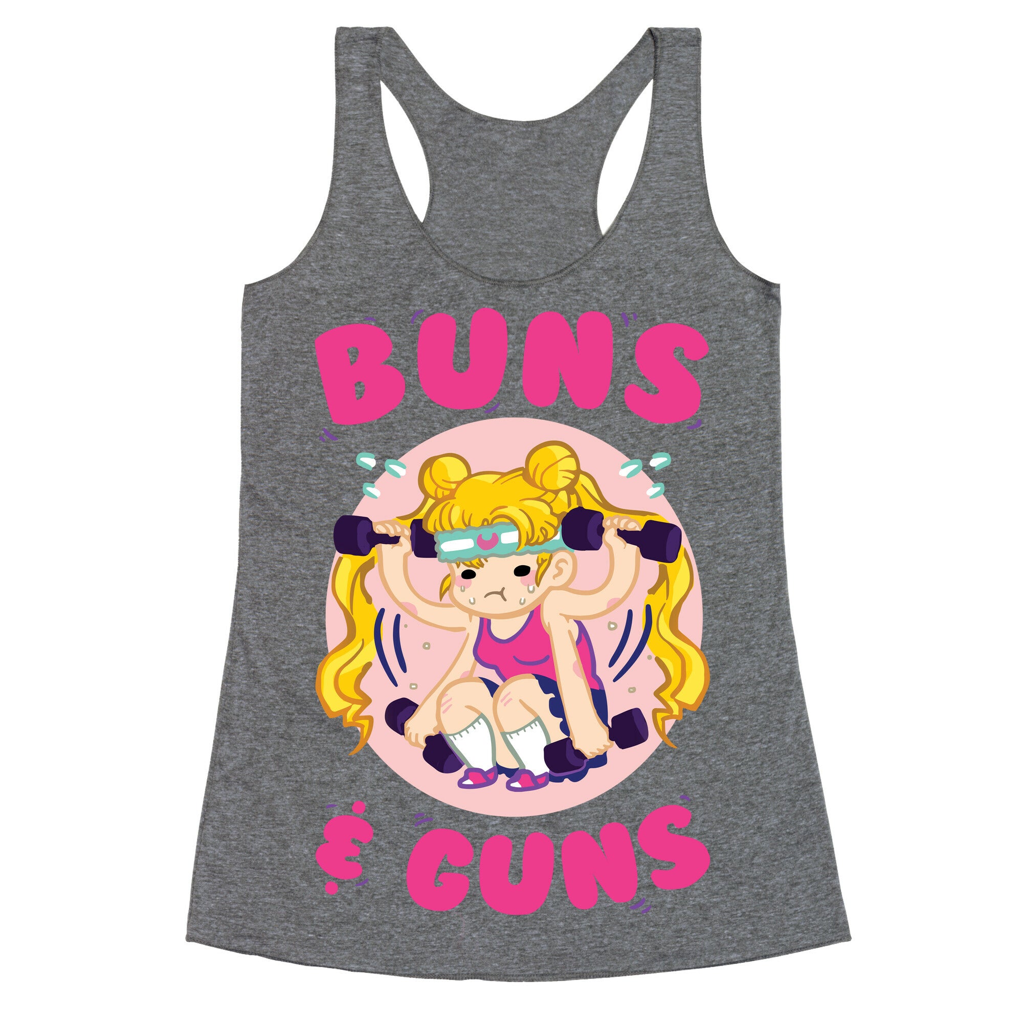 Buns & Guns Racerback Tank