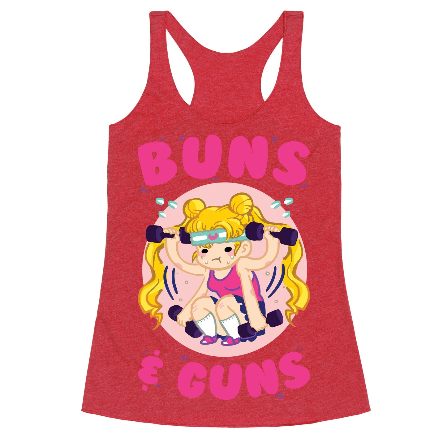 Buns & Guns Racerback Tank