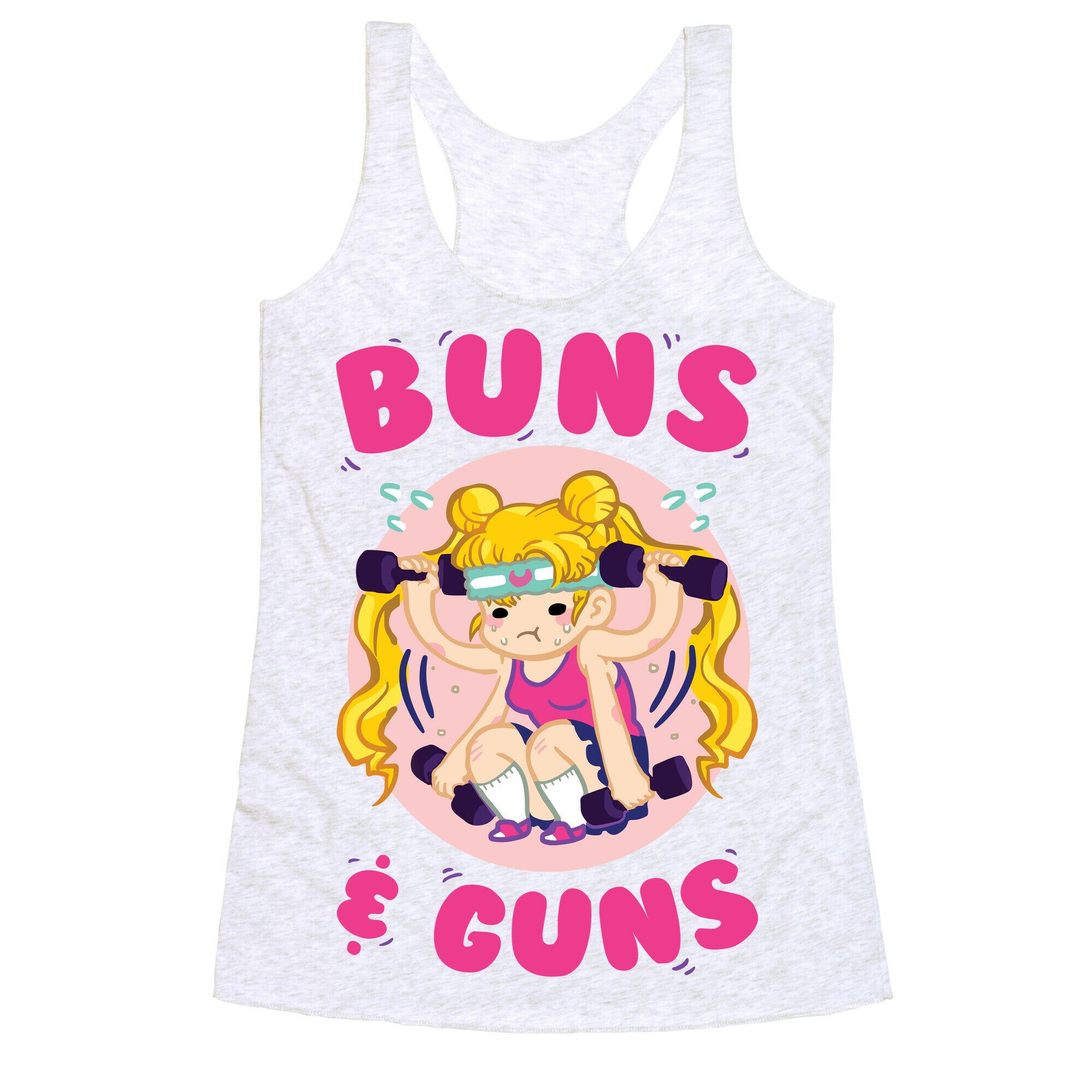 Buns & Guns Racerback Tank