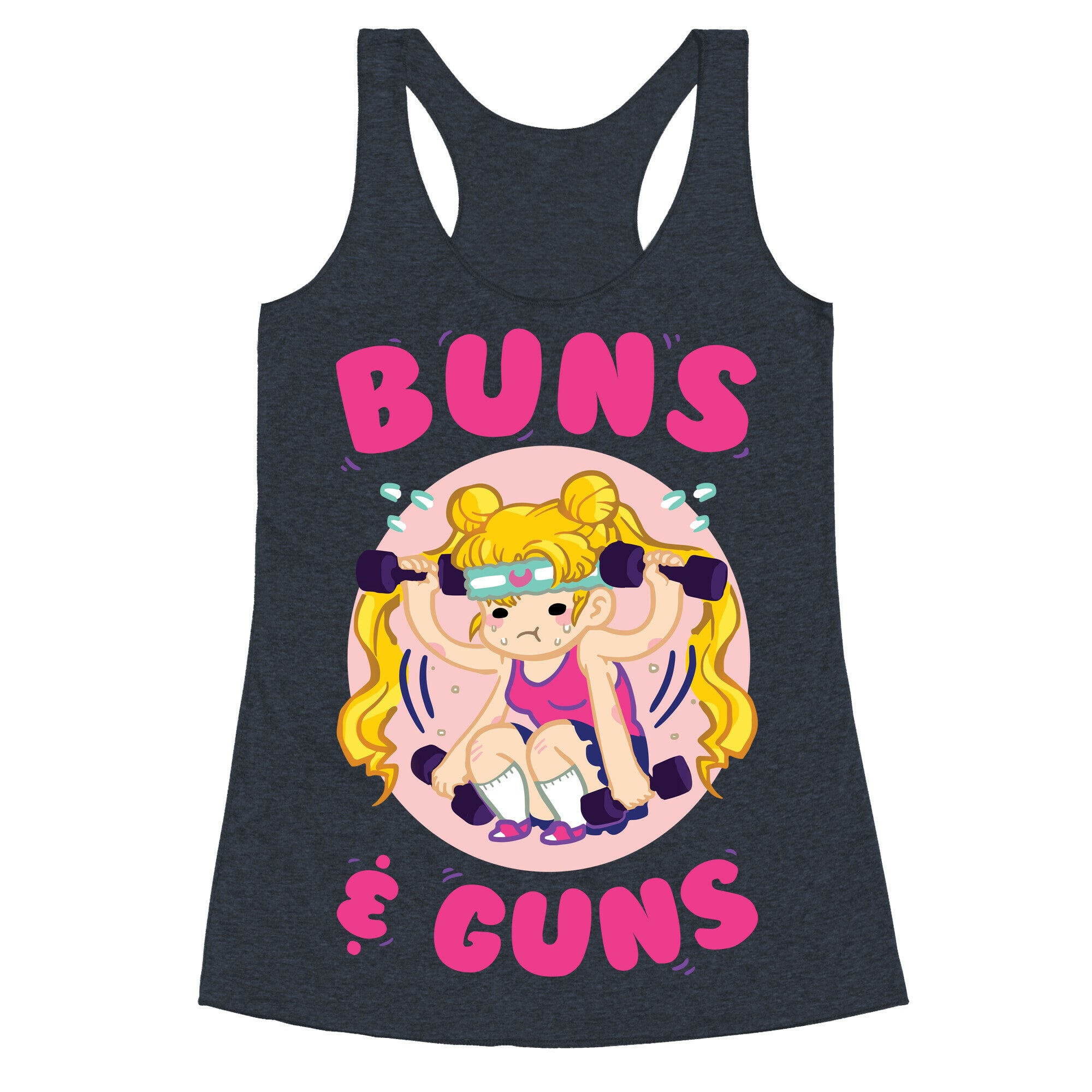 Buns & Guns Racerback Tank