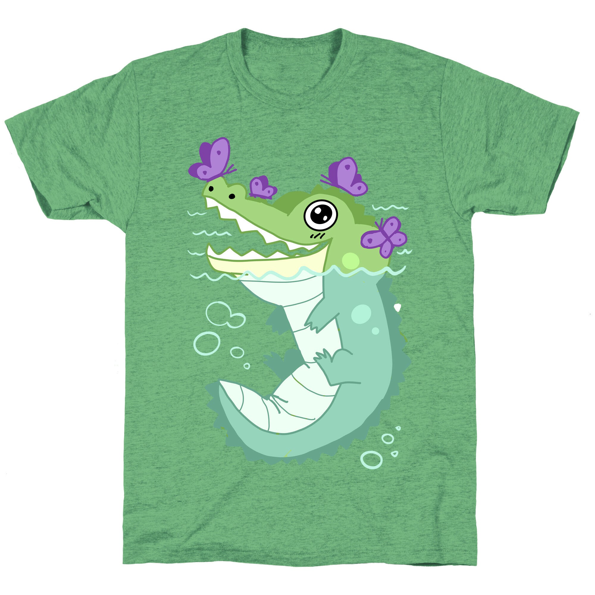 Butterfly Gator Unisex Triblend Tee