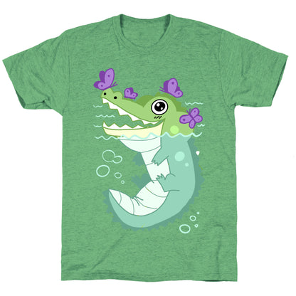 Butterfly Gator Unisex Triblend Tee