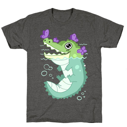 Butterfly Gator Unisex Triblend Tee