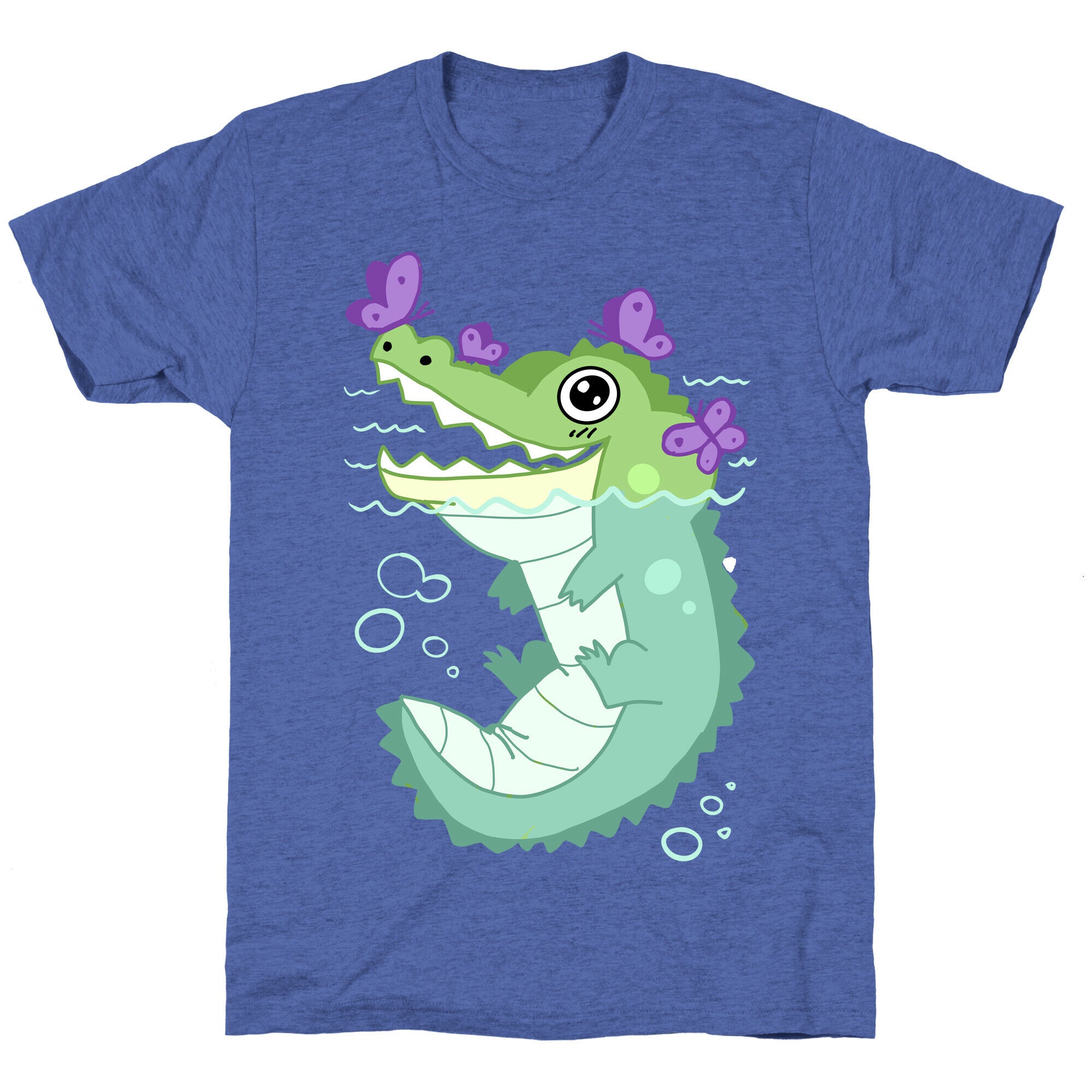 Butterfly Gator Unisex Triblend Tee