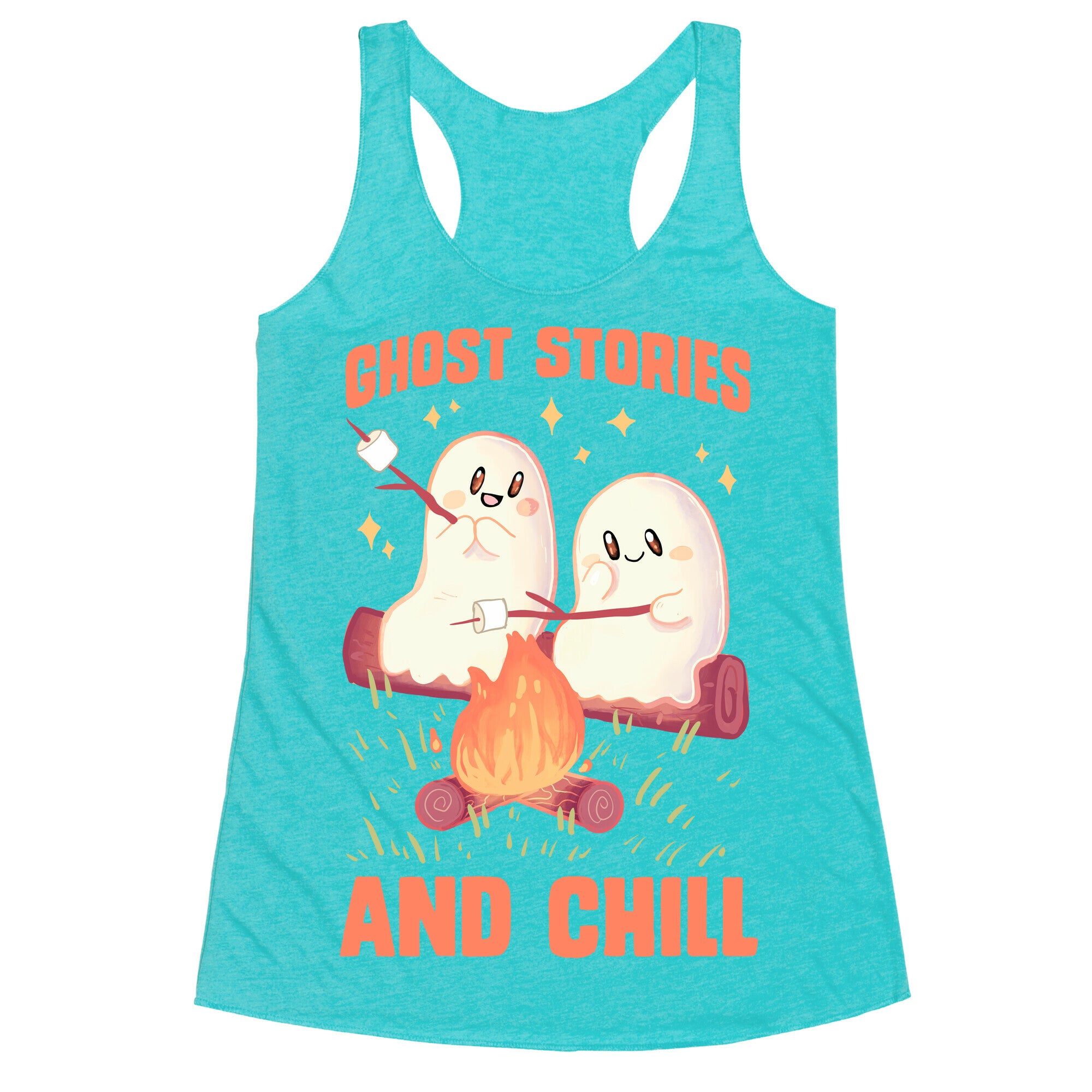 Ghost Stories And Chill Racerback Tank