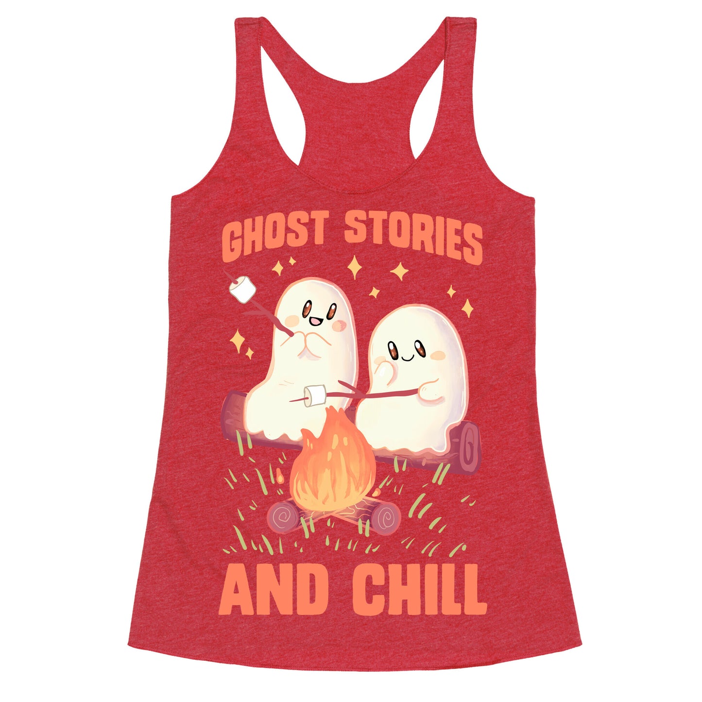 Ghost Stories And Chill Racerback Tank