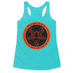 Welcome To Hell Tourism Racerback Tank