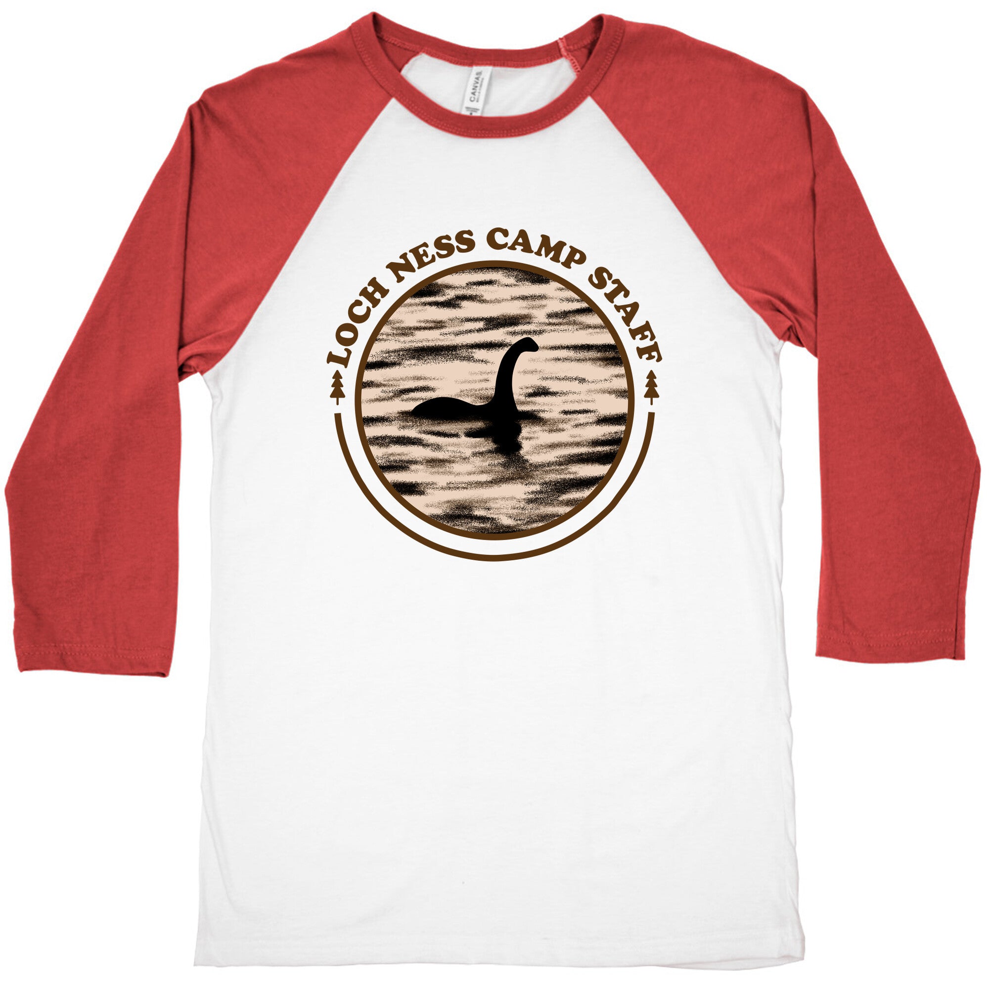 Loch Ness Camp Staff Baseball Tee