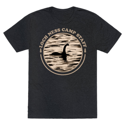 Loch Ness Camp Staff Unisex Triblend Tee