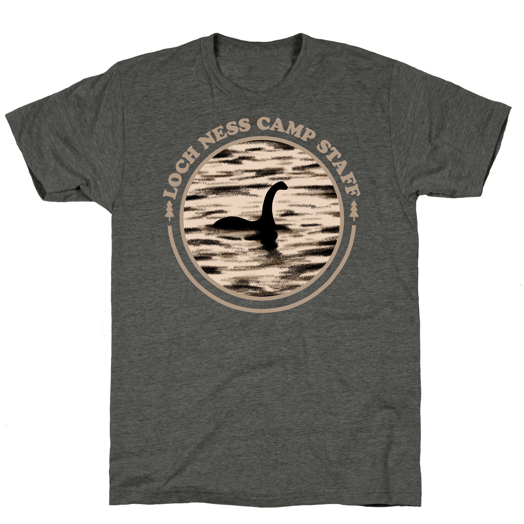 Loch Ness Camp Staff Unisex Triblend Tee