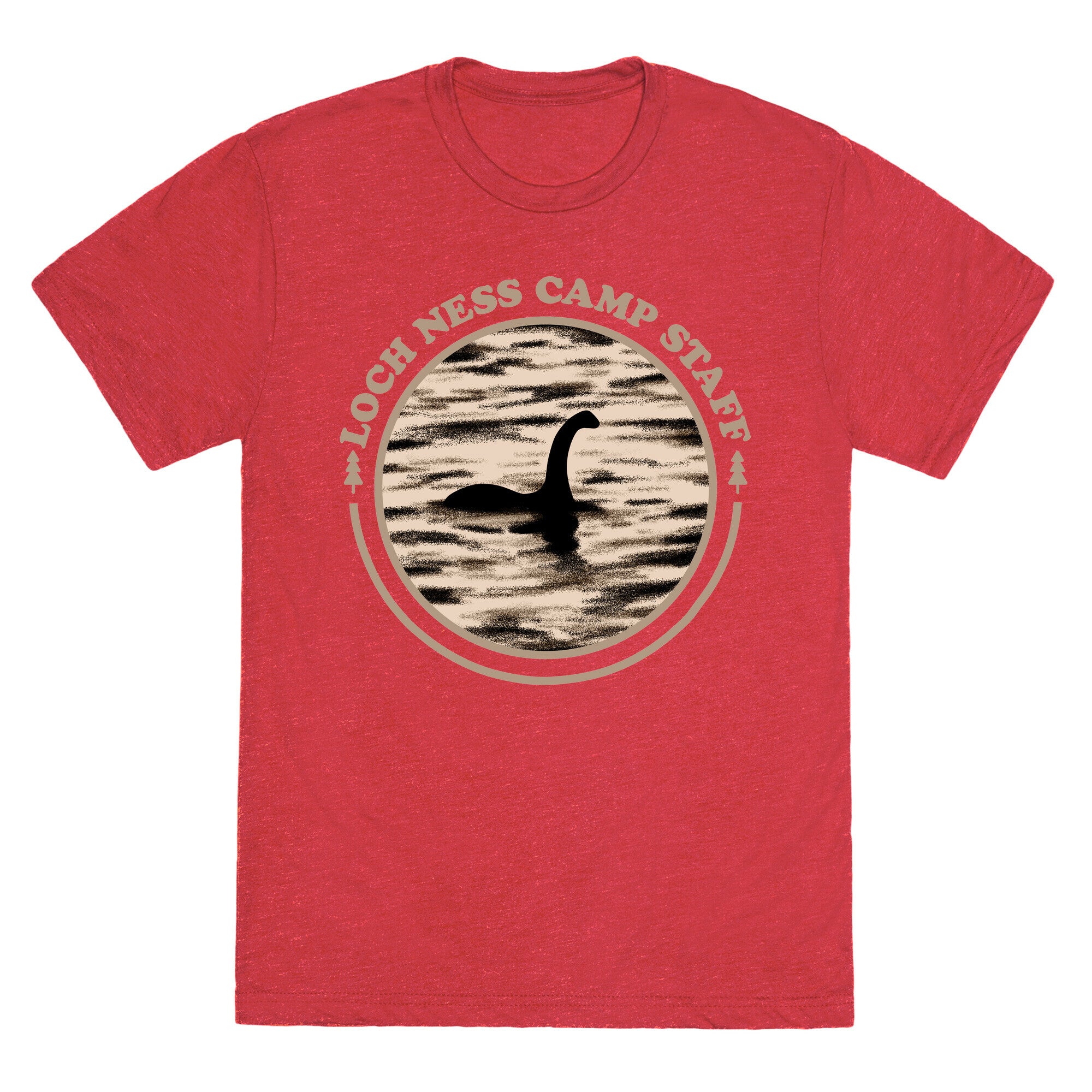 Loch Ness Camp Staff Unisex Triblend Tee