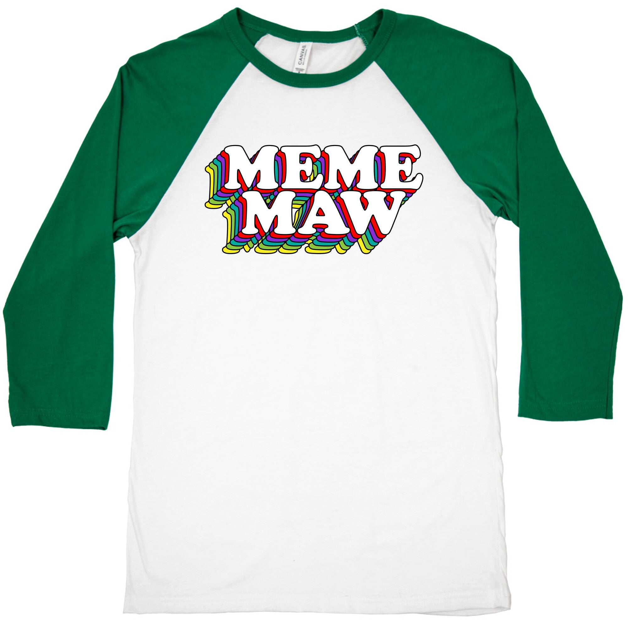 Meme Maw Baseball Tee