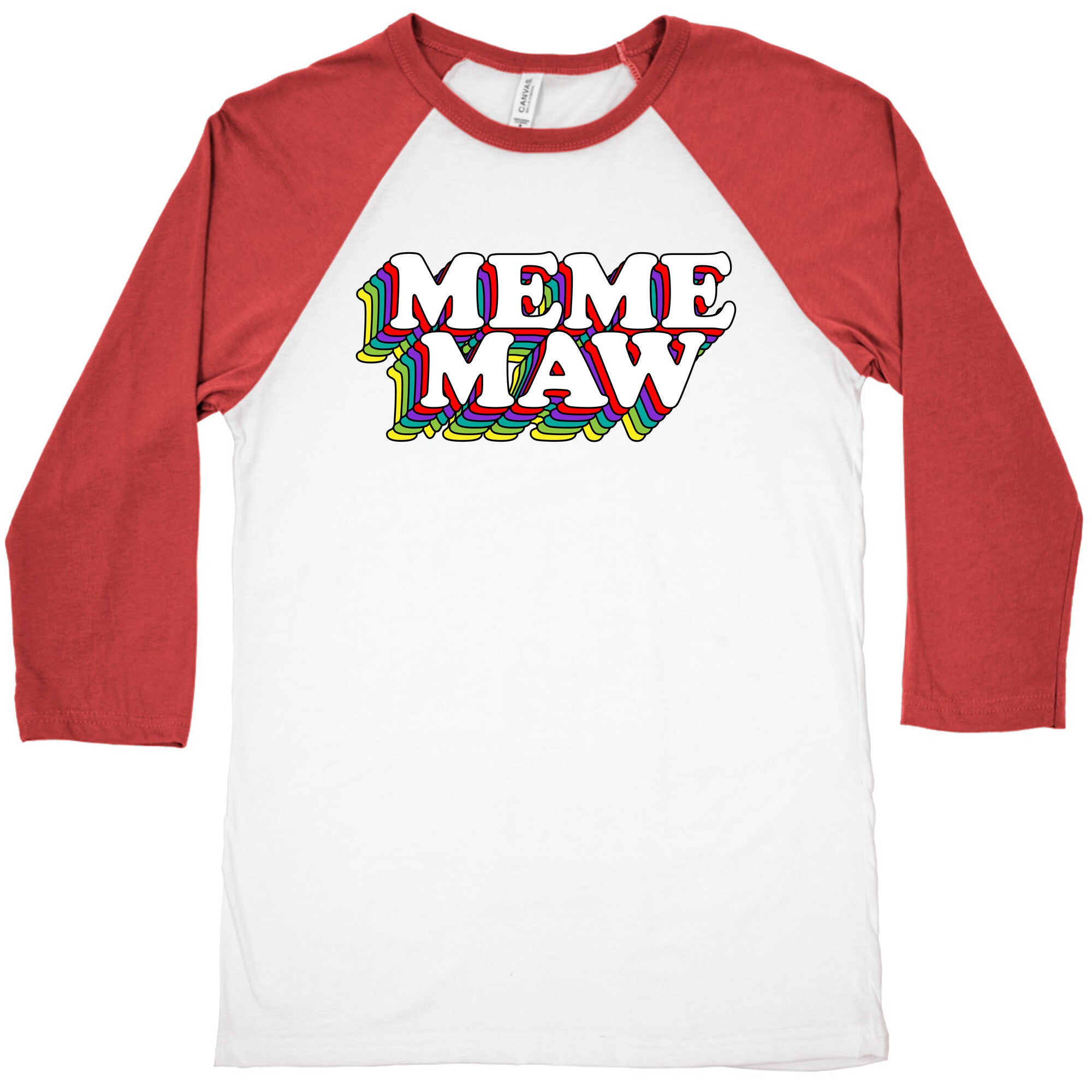 Meme Maw Baseball Tee
