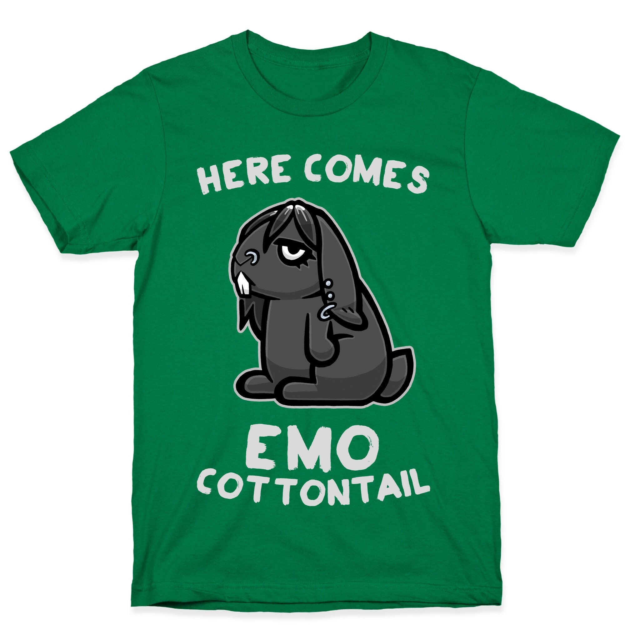 Here Comes Emo Cottontail T-Shirt