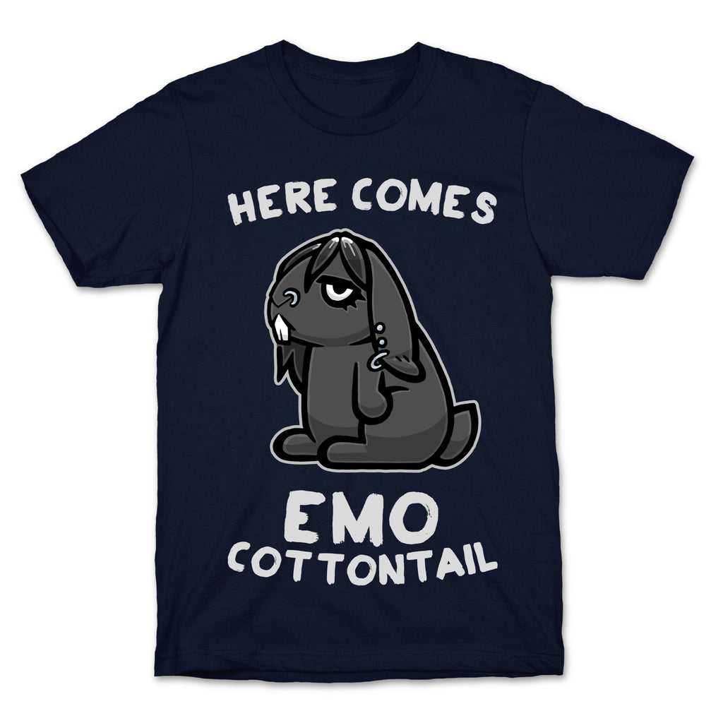 Here Comes Emo Cottontail T-Shirt