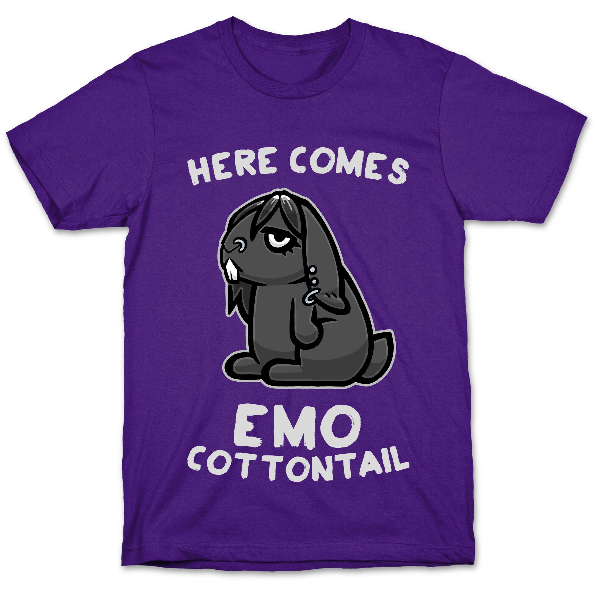Here Comes Emo Cottontail T-Shirt