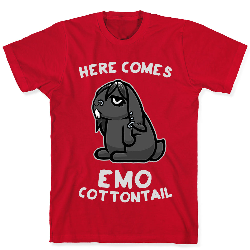 Here Comes Emo Cottontail T-Shirt