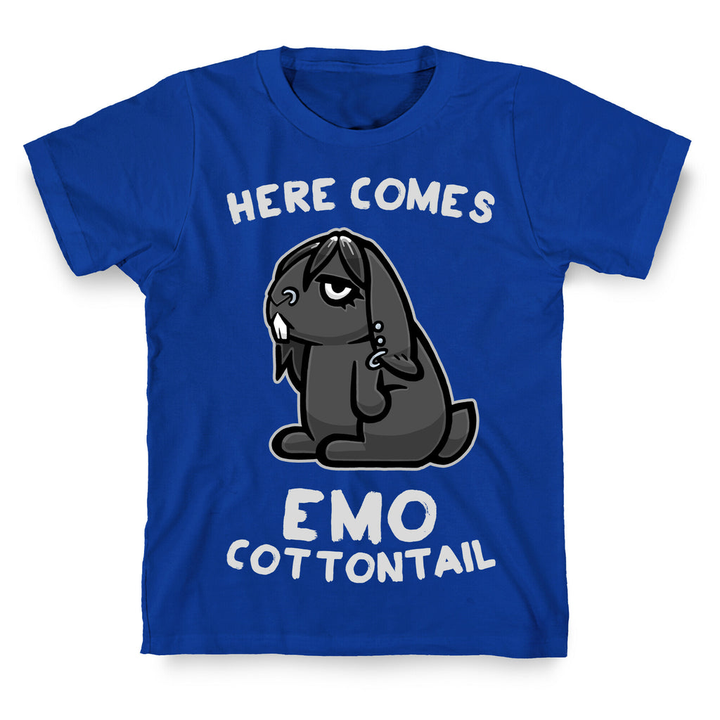 Here Comes Emo Cottontail T-Shirt