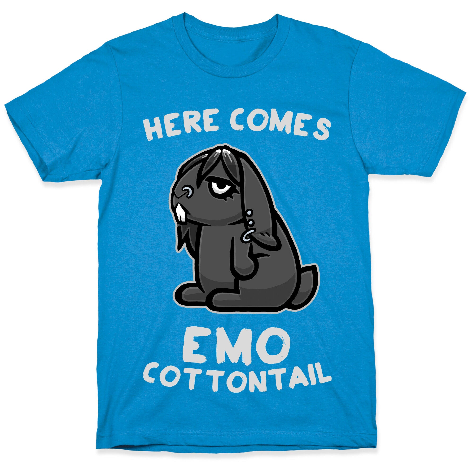 Here Comes Emo Cottontail T-Shirt